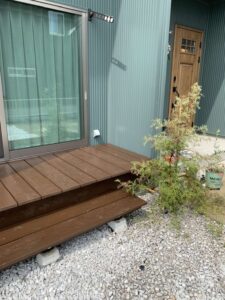 ウッドデッキDIO　光市 T様邸