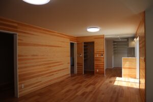 光市 44坪 4LDK＋書斎 新築工事