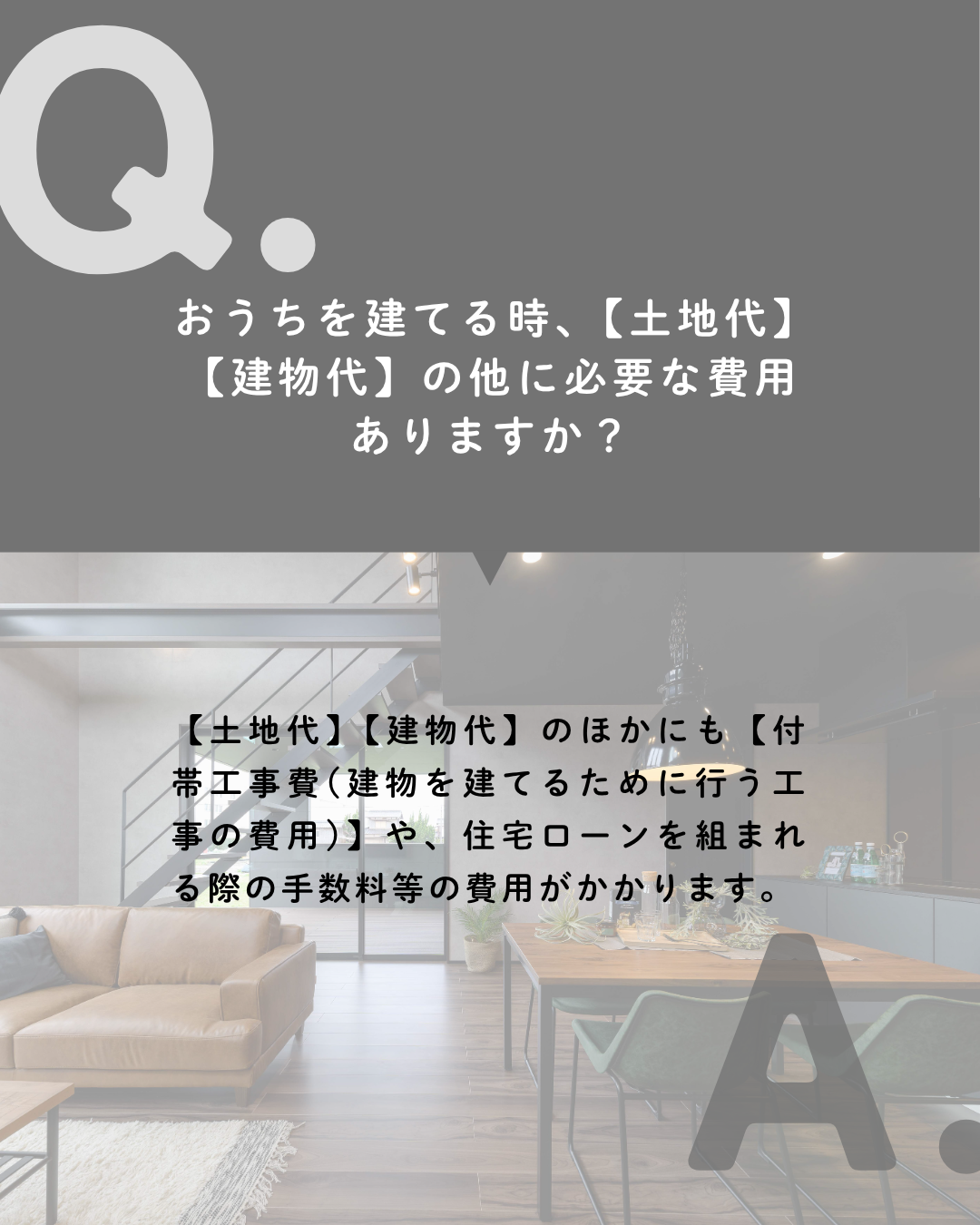 注文住宅の費用について