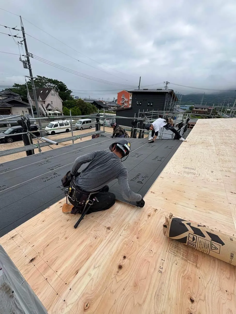 板金工の仕事風景