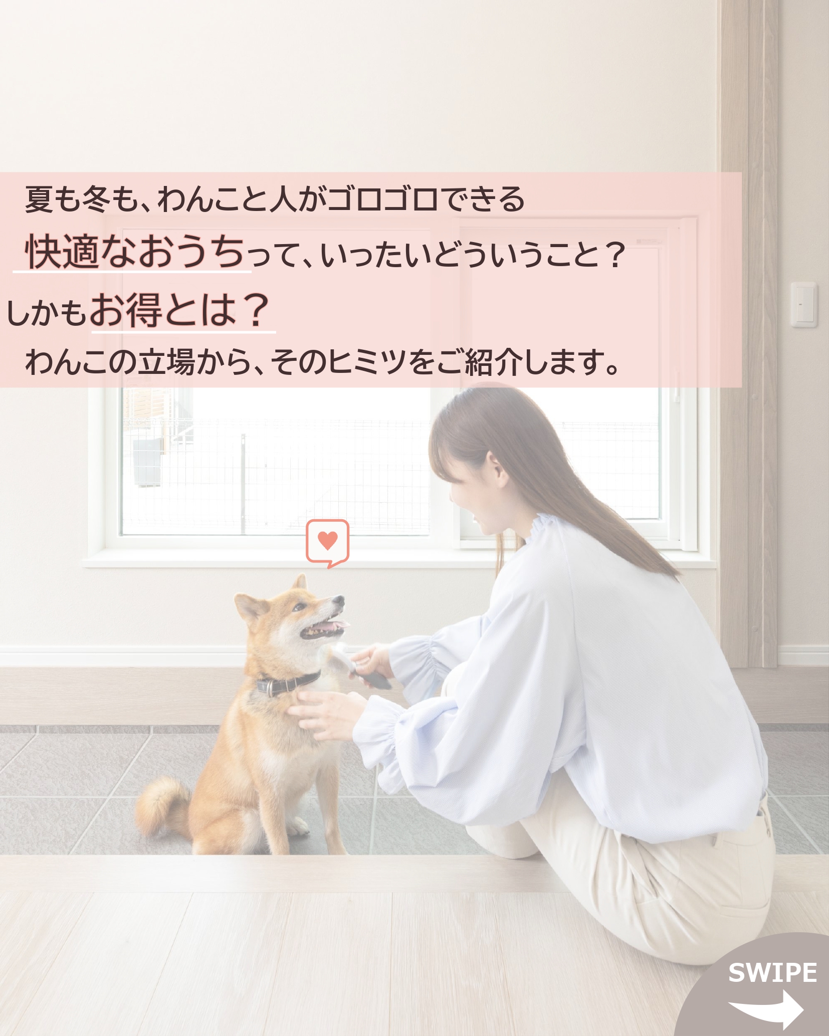 愛犬と暮らす家づくりで考えたい注文住宅の断熱性能